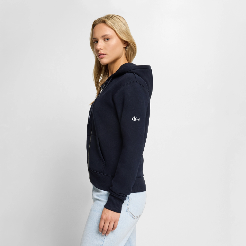 Frauen Zipper Gj.s - navy
