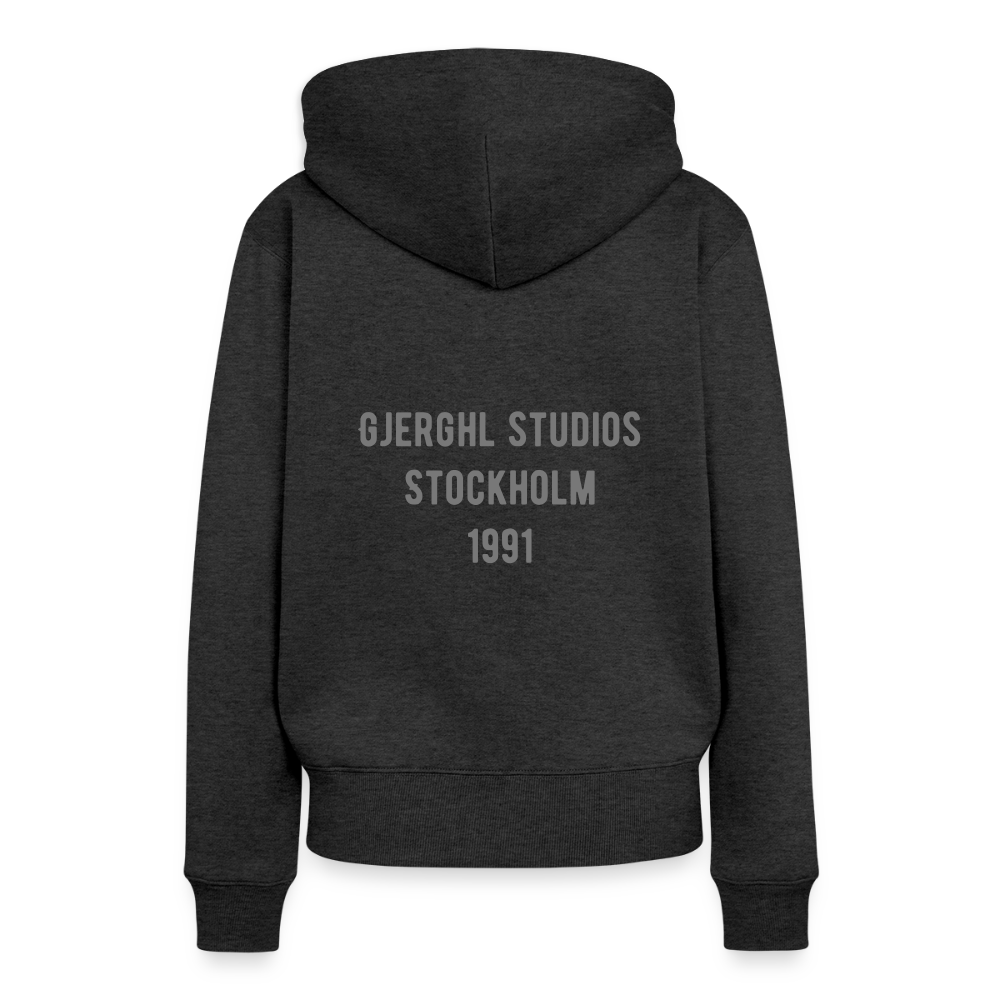 Frauen Hoodie Gj.s Stockholm - heather anthracite