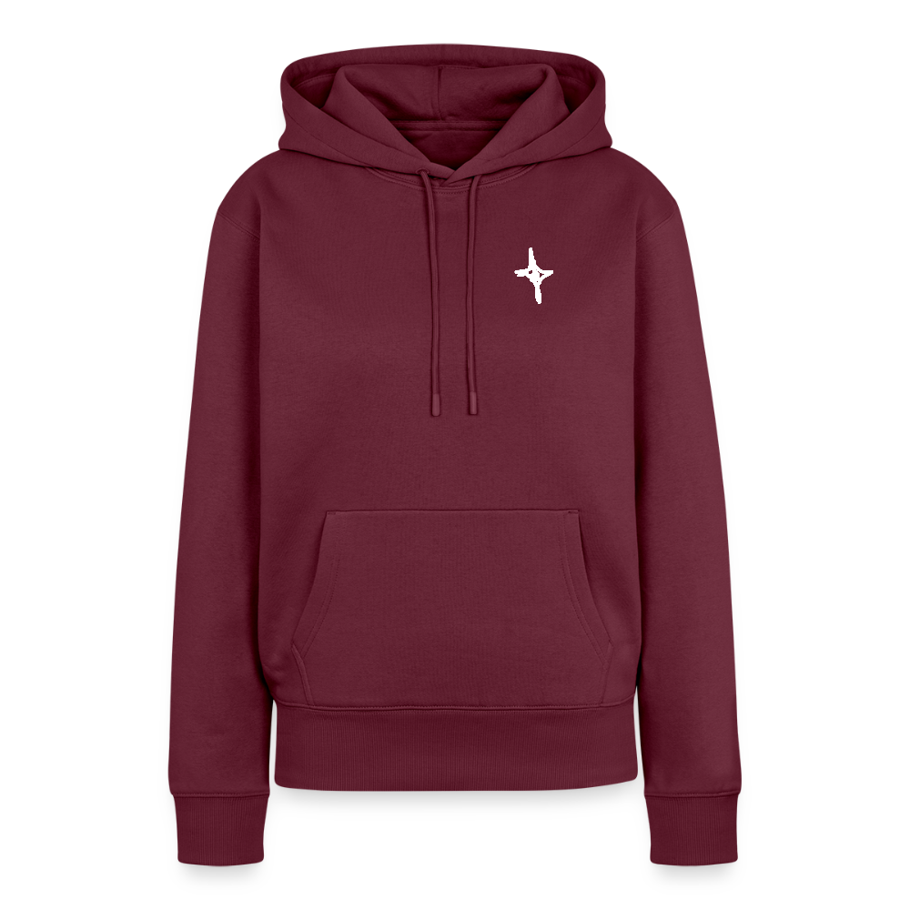 Frauen Hoodie Gj.s XMas - burgundy