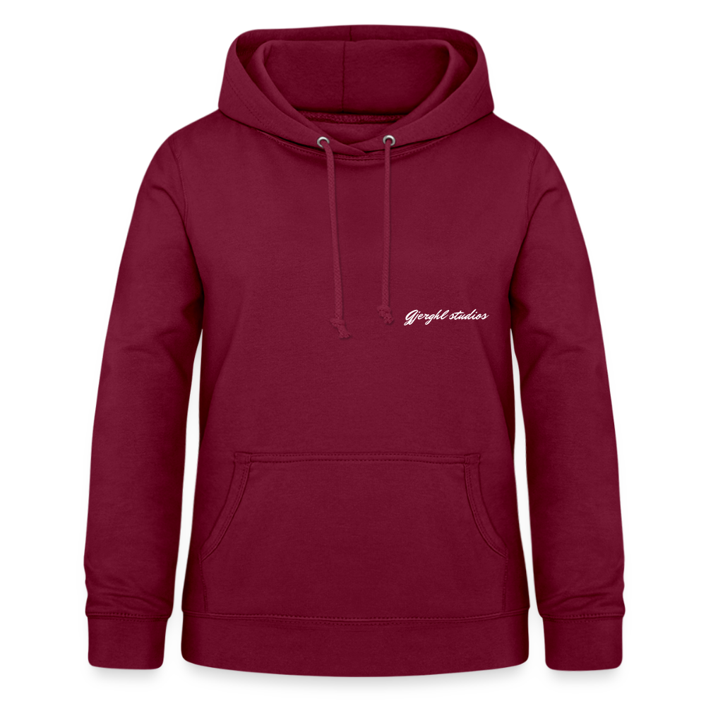 Frauen Hoodie Gj.s St. Moritz lmt. - bordeaux