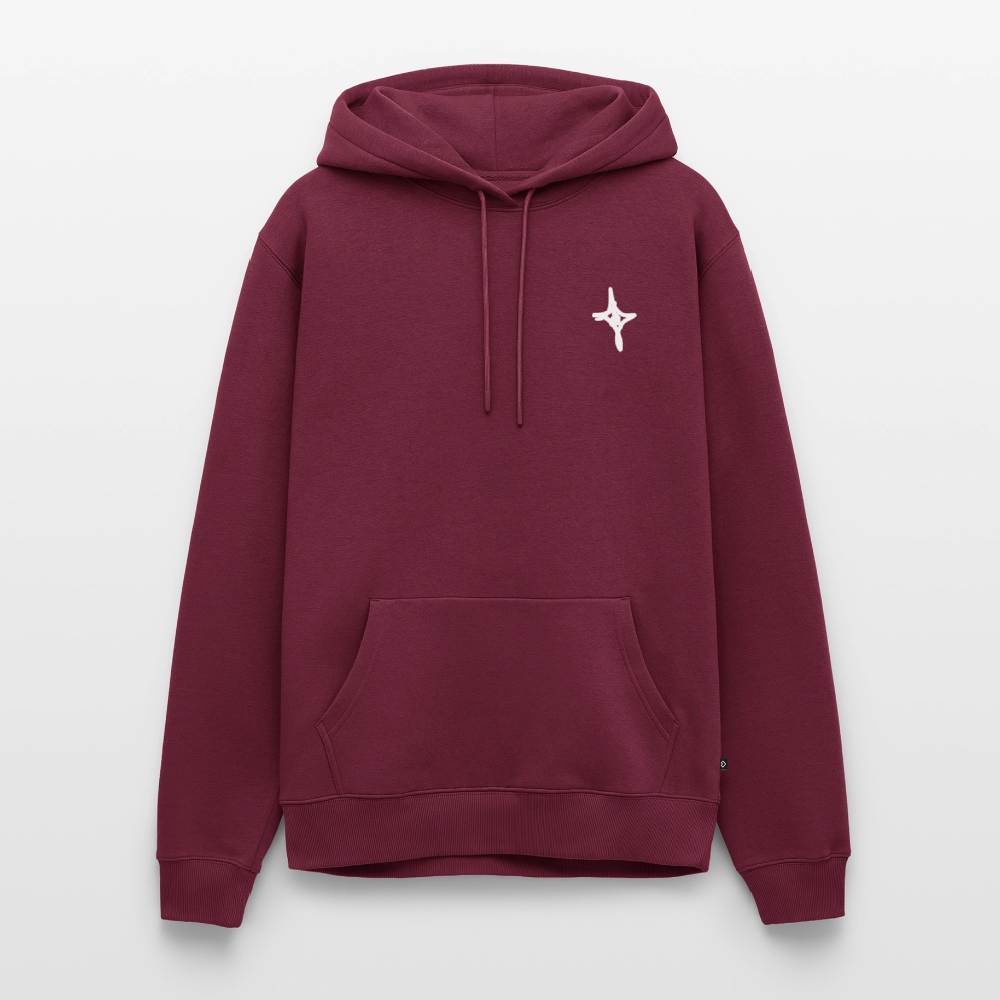 Herren Hoodie Gj.s XMas - burgundy