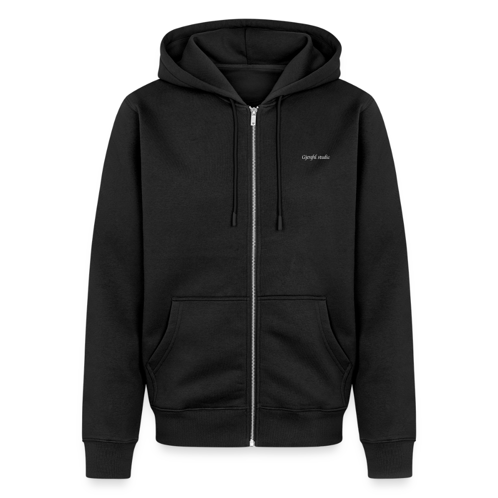 Herren Zipper Gj.s - black