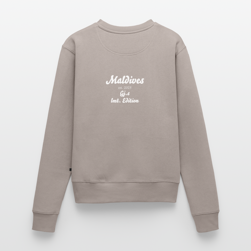 Frauen Sweatshirt Gj.s Maldives lmt. Edition - taupe