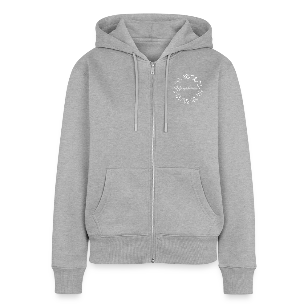 Frauen Zipper Gj.s XMas - heather grey