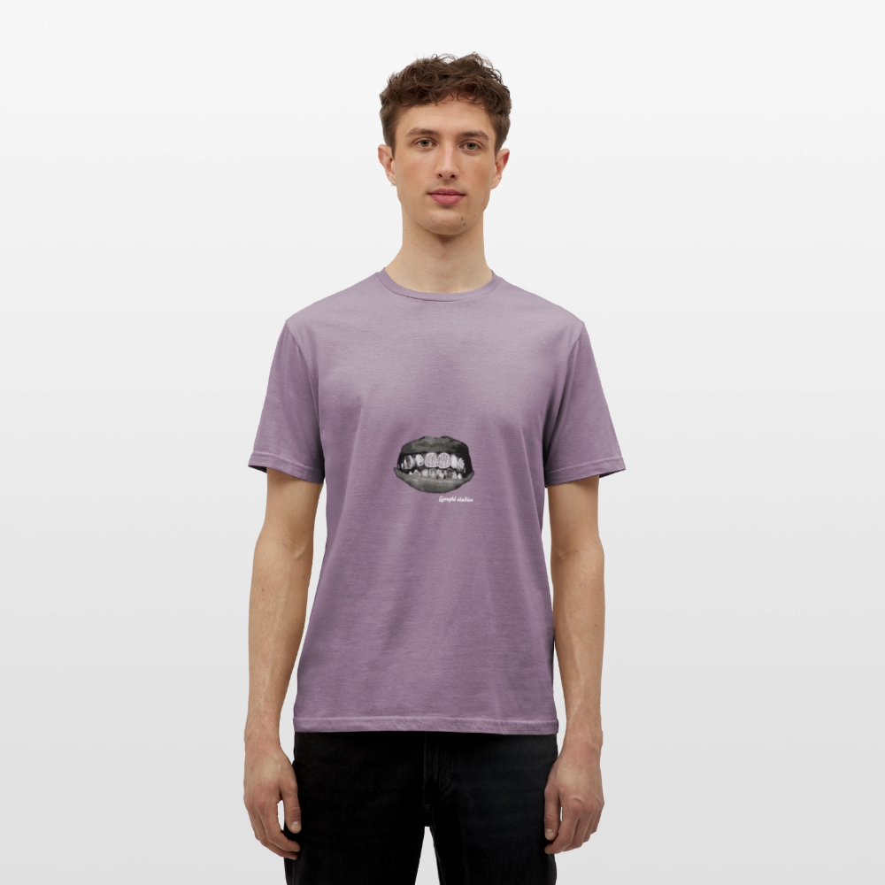 Herren Tshirt Gj.s STAR X - purple-grey 