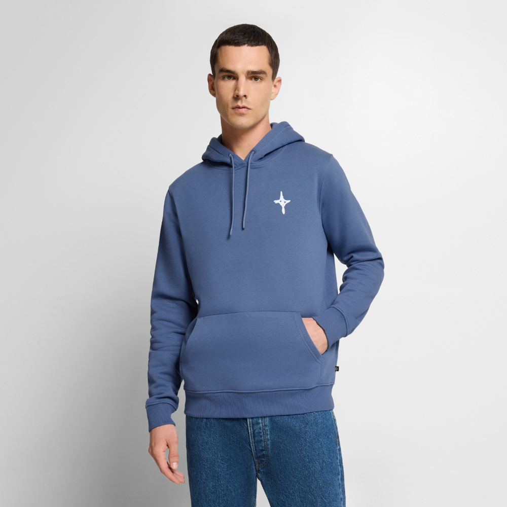 Herren Hoodie Gj.s XMas - stone blue