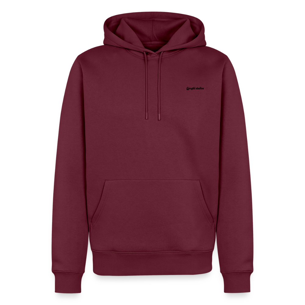 Herren Hoodie Gj.s Trackie - burgundy