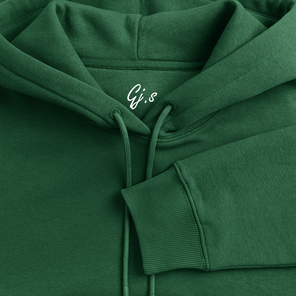 Herren Hoodie Gj.s Gjer - bottle green