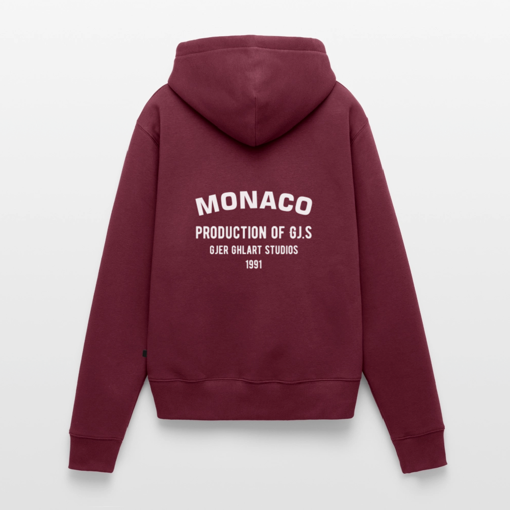 Frauen Hoodie Gj.s Gjer-MONACO - burgundy