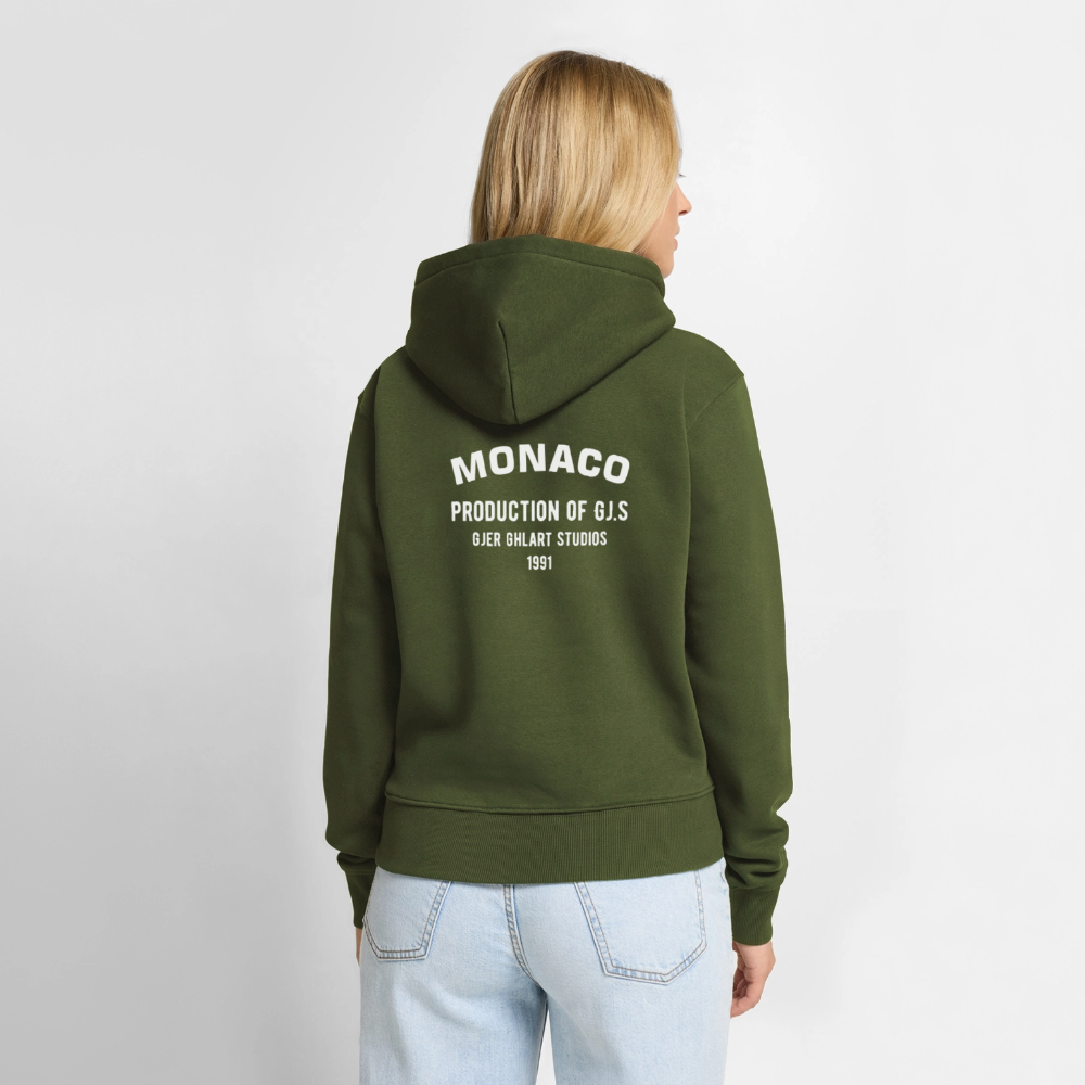 Frauen Hoodie Gj.s Gjer-MONACO - khaki