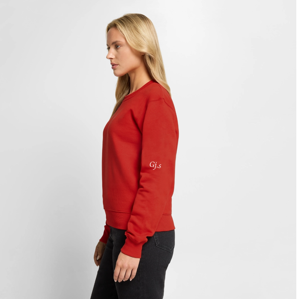 Frauen Sweatshirt Gj.s XMas - red