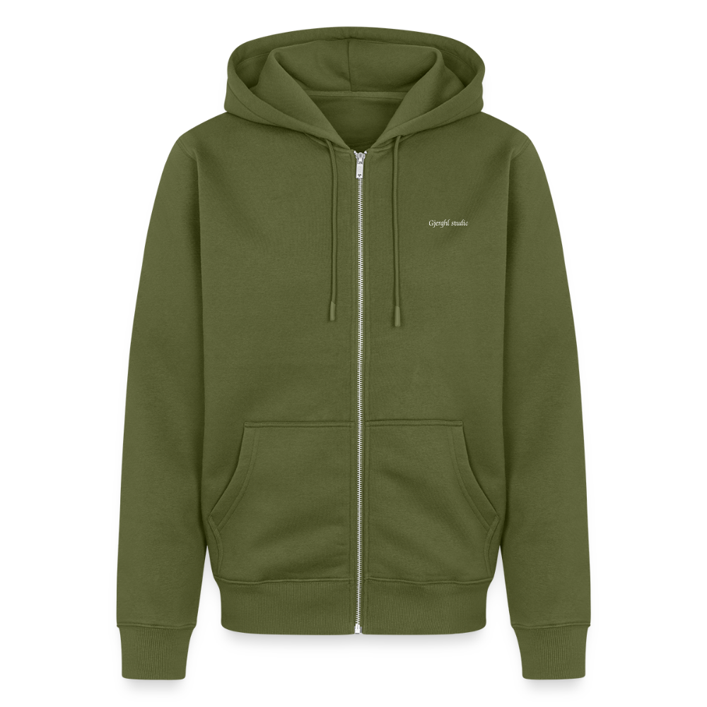 Herren Zipper Gj.s - khaki