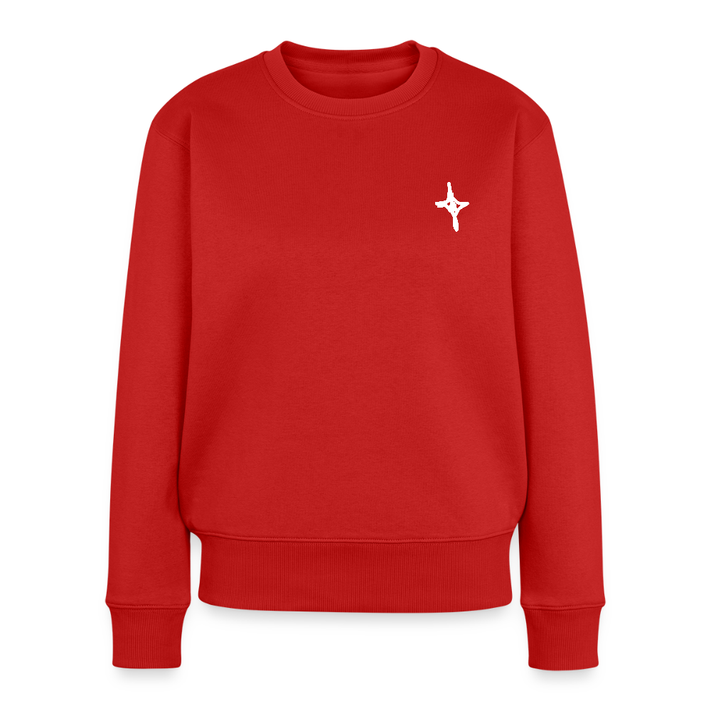 Frauen Sweatshirt Gj.s XMas - red