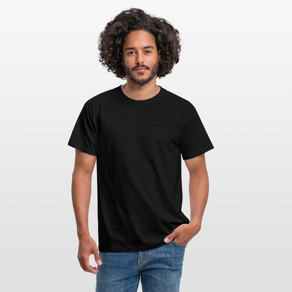 Herren T-Shirt Gj.s - black