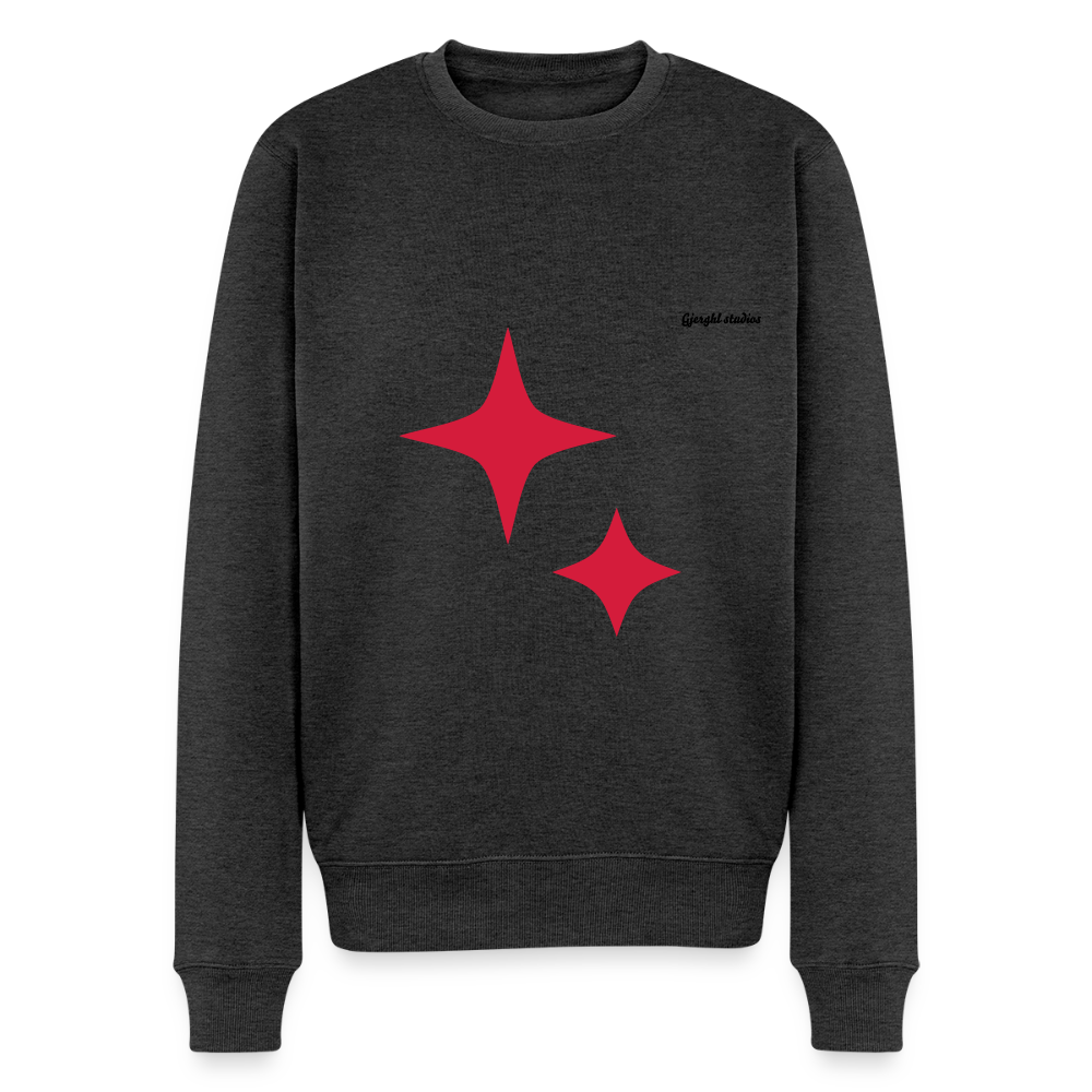 Herren Sweatshirt Gj.s STARs - heather anthracite