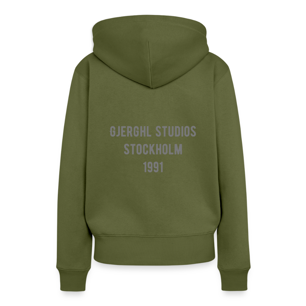 Frauen Hoodie Gj.s Stockholm - khaki